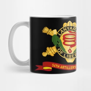 54th Artillery Group w Br - Ribbon Mug